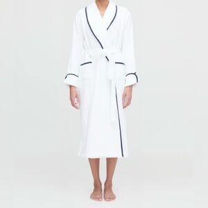 Hill House The Hotel Robe NWT White/Navy